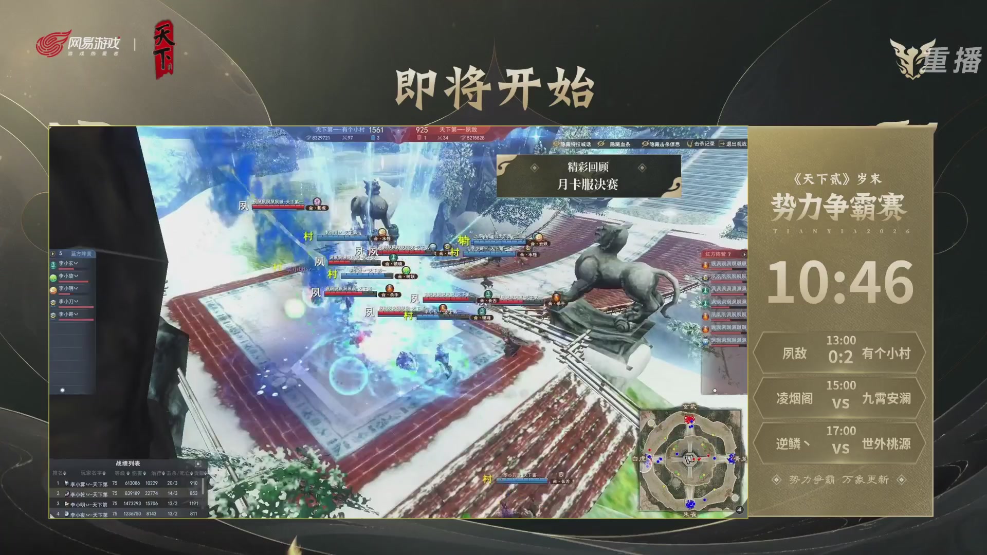 【重播】2026天下贰势力争霸