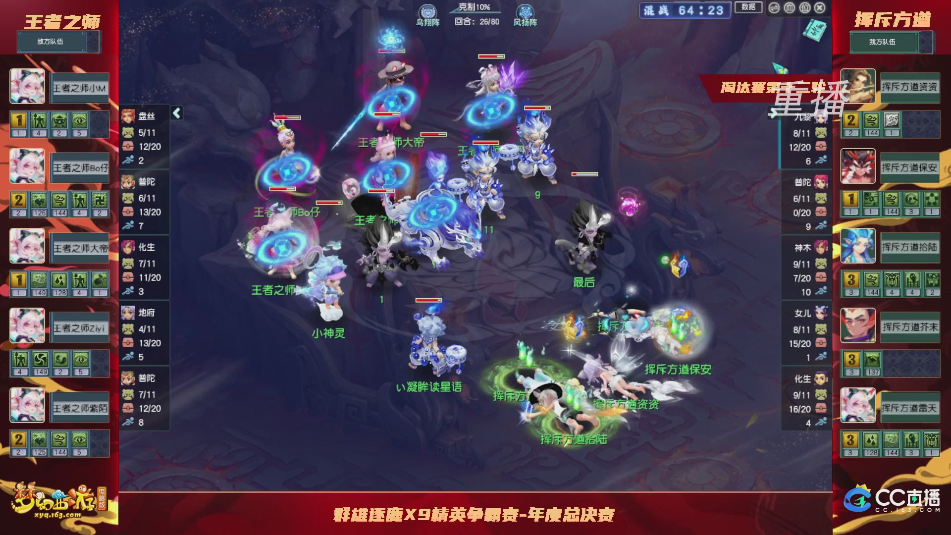 【重播】群雄逐鹿X9年度总决赛-淘汰赛