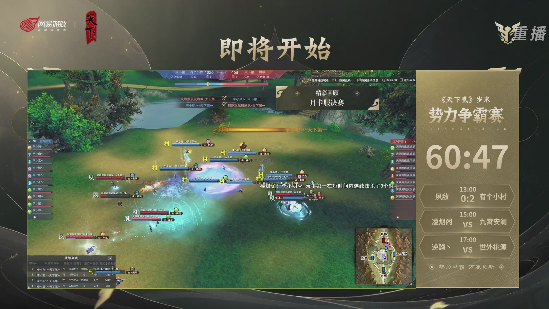 【重播】2026天下贰势力争霸