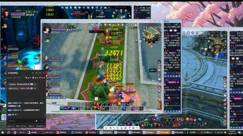 3组大二同时进行