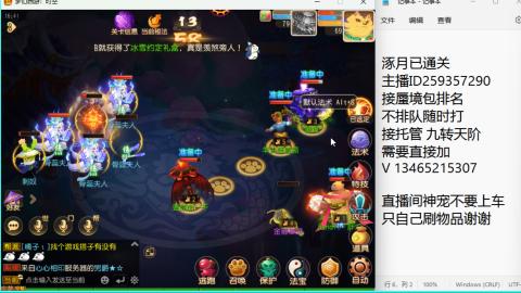 接九转蜃境托管~