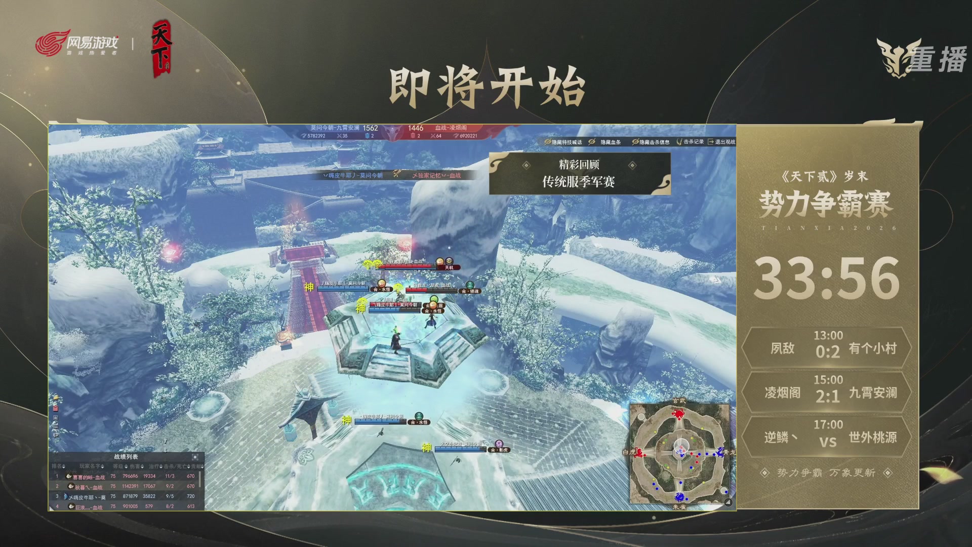 【重播】2026天下贰势力争霸