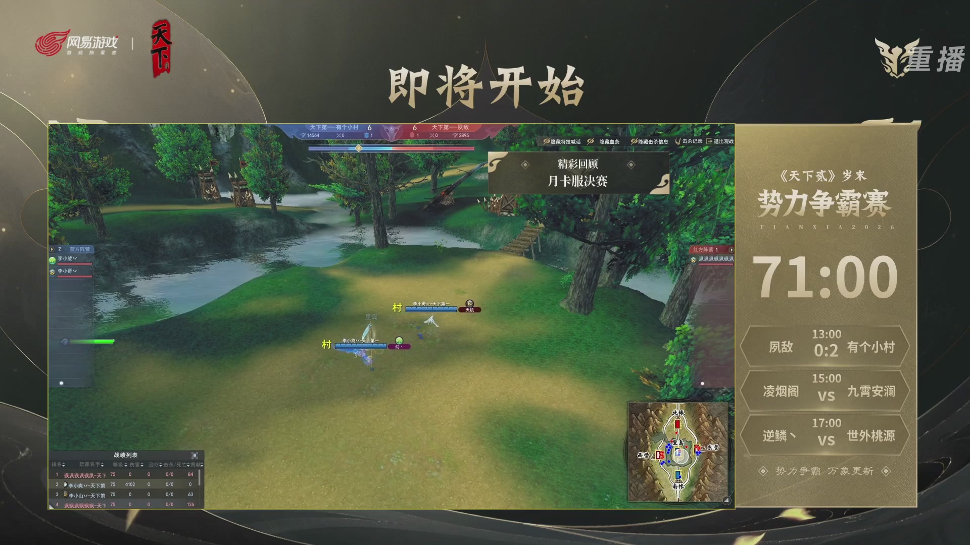 【重播】2026天下贰势力争霸