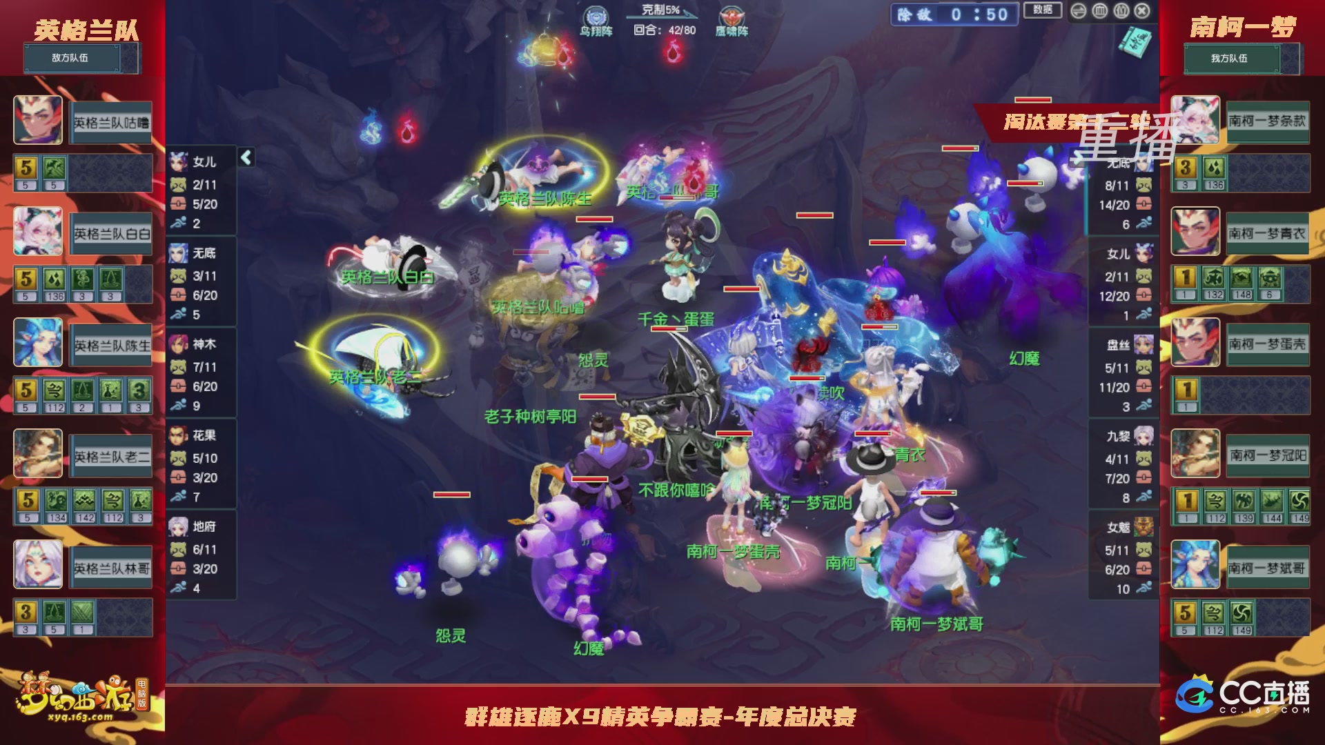 【重播】群雄逐鹿X9年度总决赛-淘汰赛