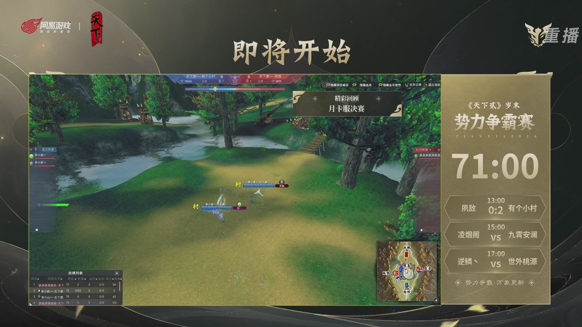 【重播】2026天下贰势力争霸