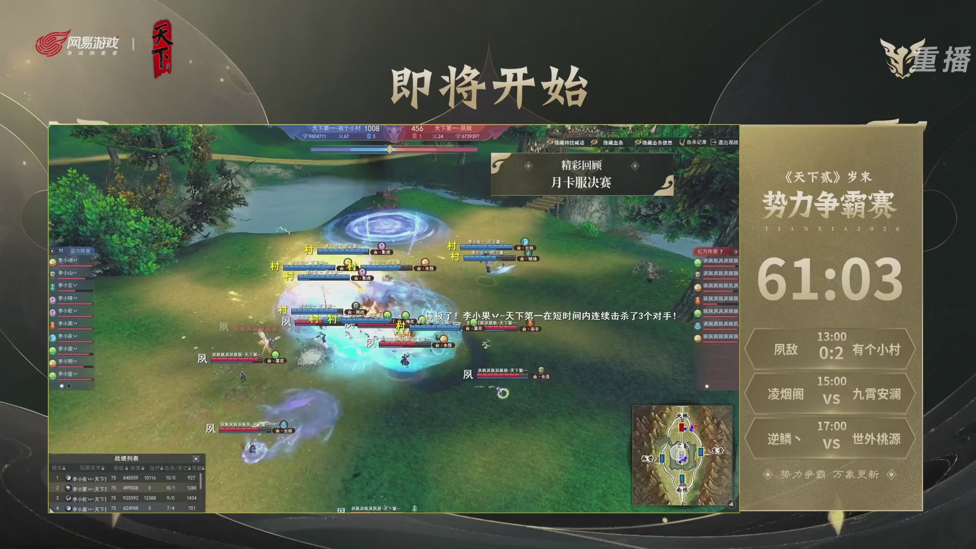 【重播】2026天下贰势力争霸