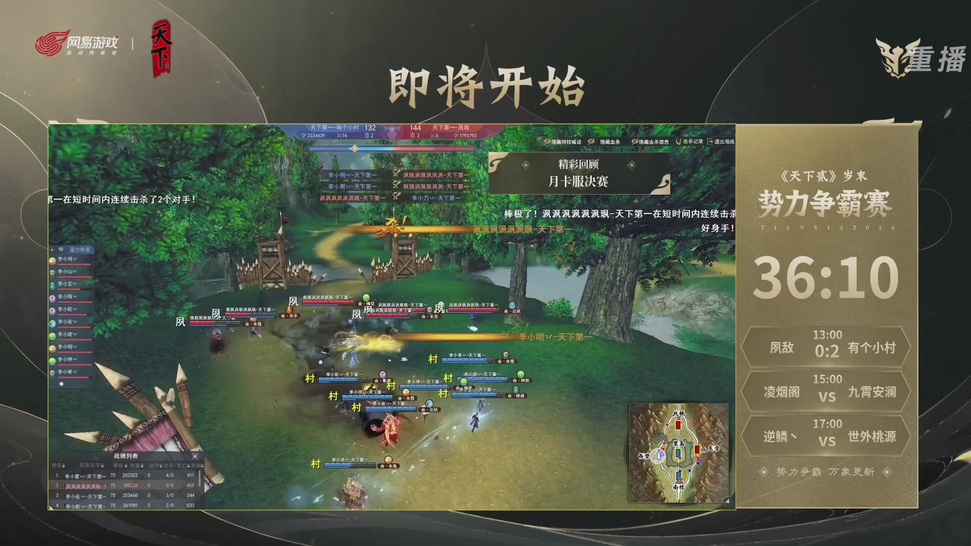 【重播】2026天下贰势力争霸