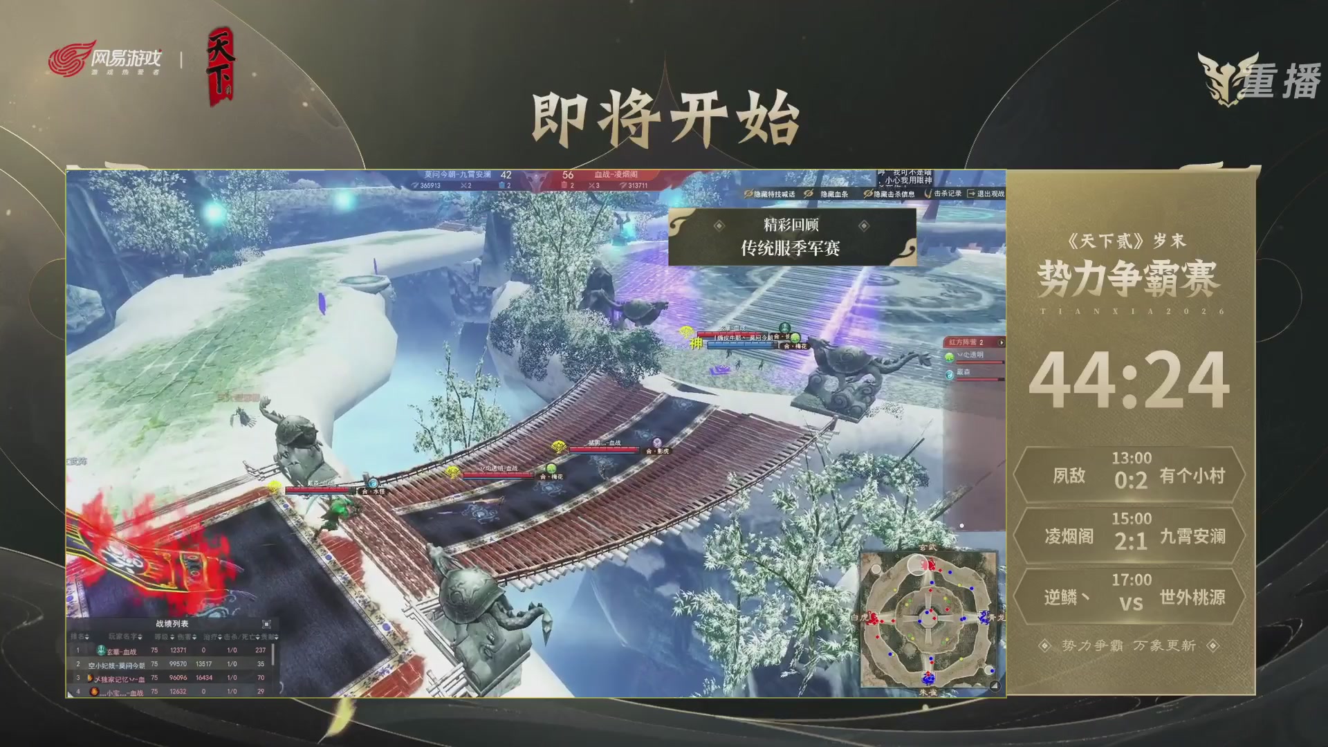 【重播】2026天下贰势力争霸