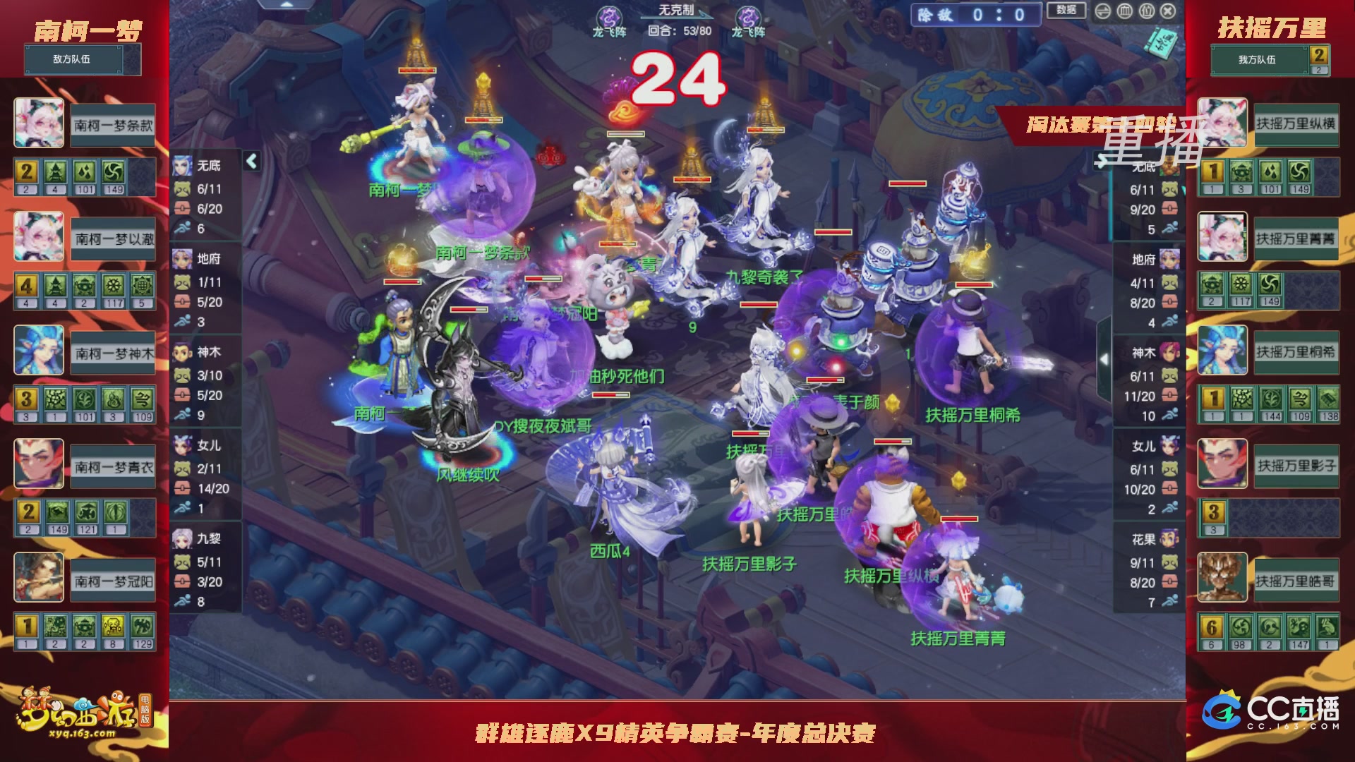 【重播】群雄逐鹿X9年度总决赛-淘汰赛