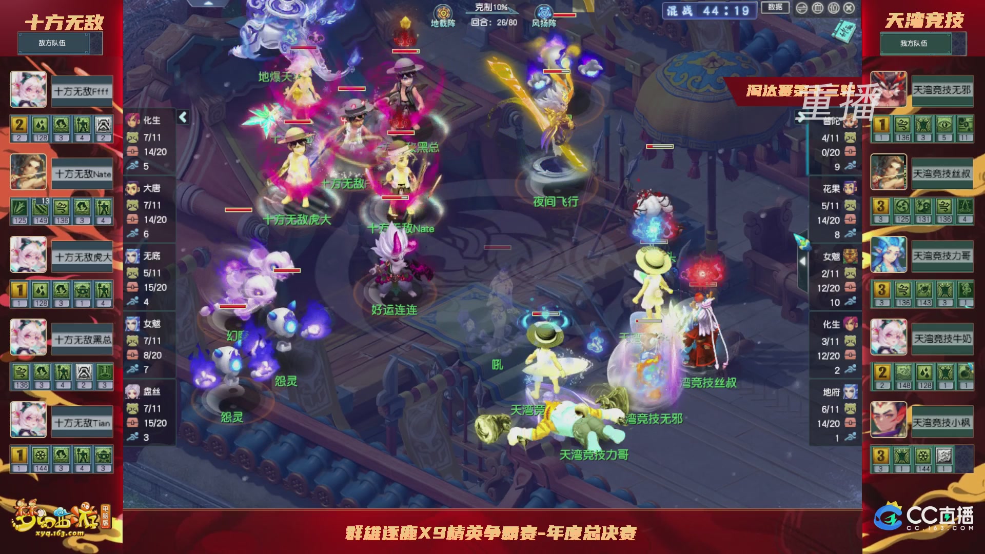 【重播】群雄逐鹿X9年度总决赛-淘汰赛