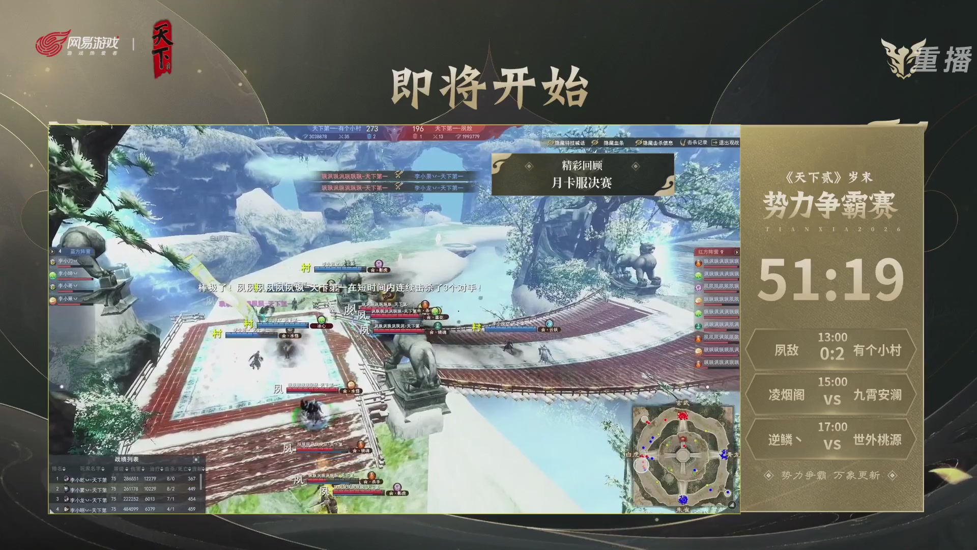 【重播】2026天下贰势力争霸