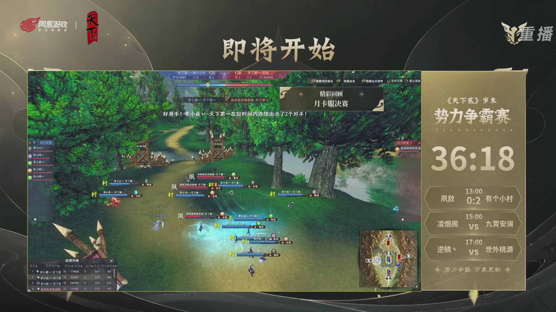 【重播】2026天下贰势力争霸