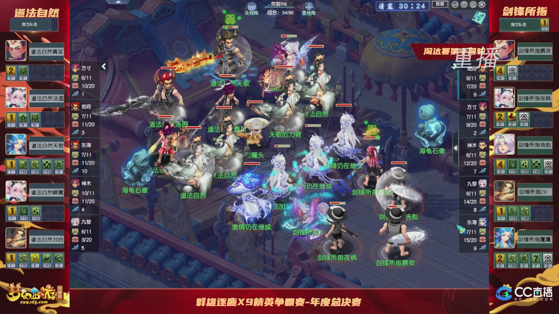 【重播】群雄逐鹿X9年度总决赛-淘汰赛