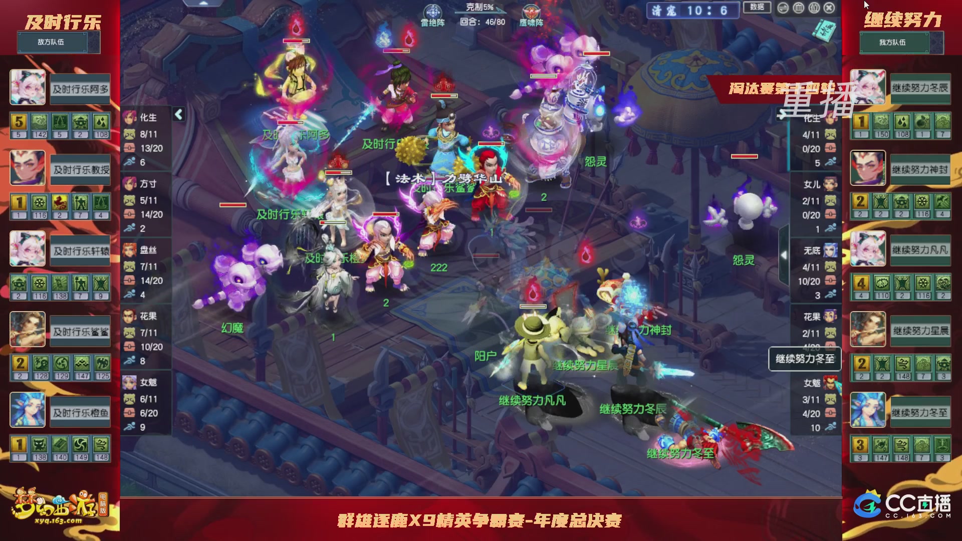 【重播】群雄逐鹿X9年度总决赛-淘汰赛