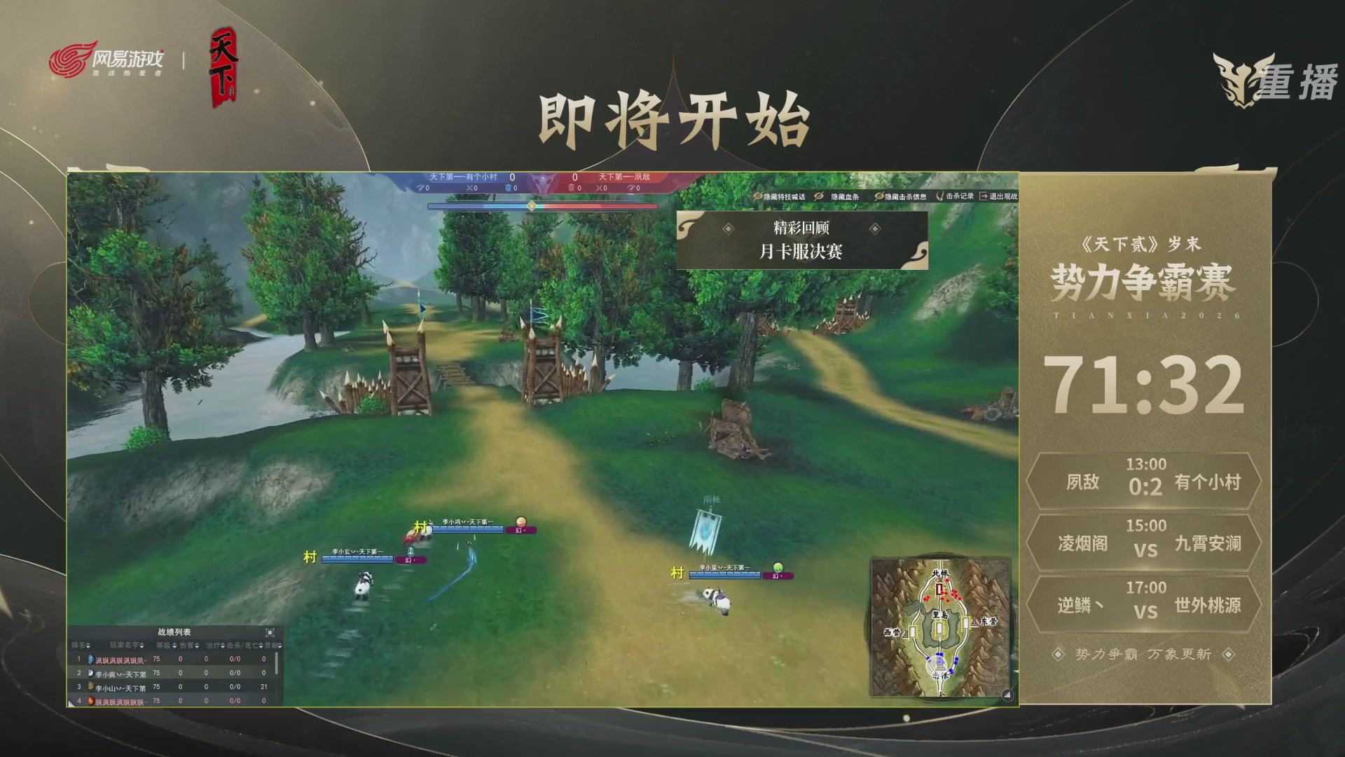 【重播】2026天下贰势力争霸