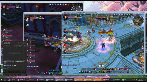 3组大二同时进行