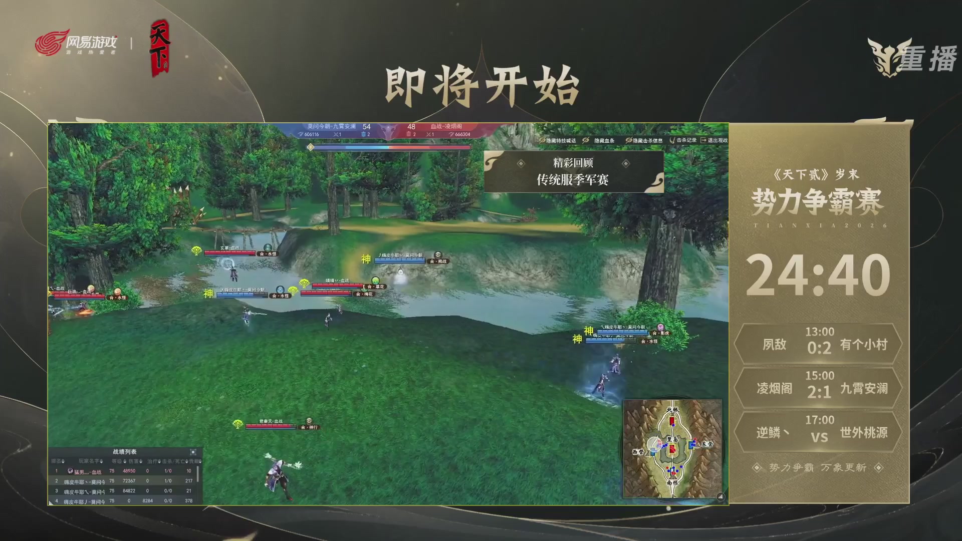 【重播】2026天下贰势力争霸
