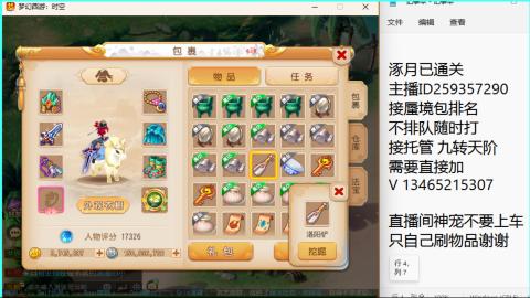 接九转蜃境托管~