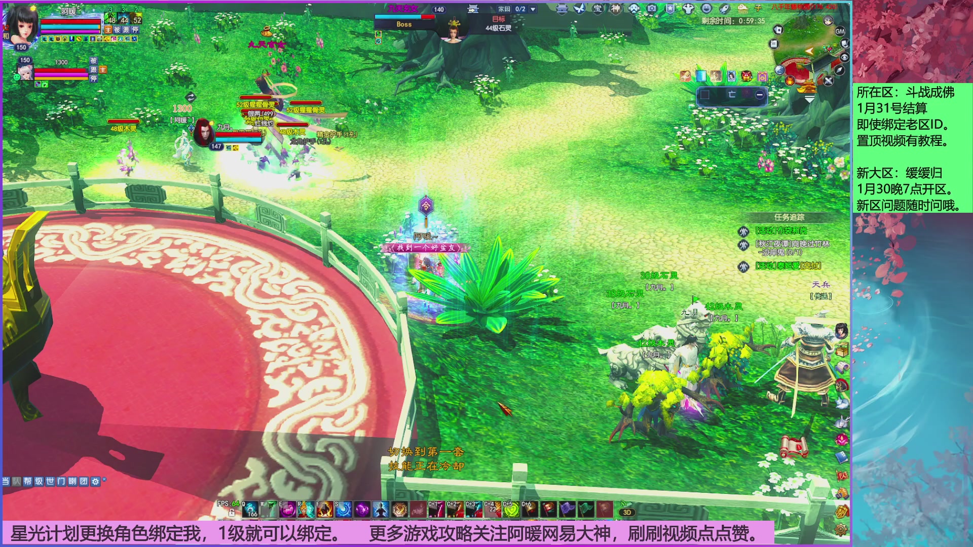 开新大区了！！！！