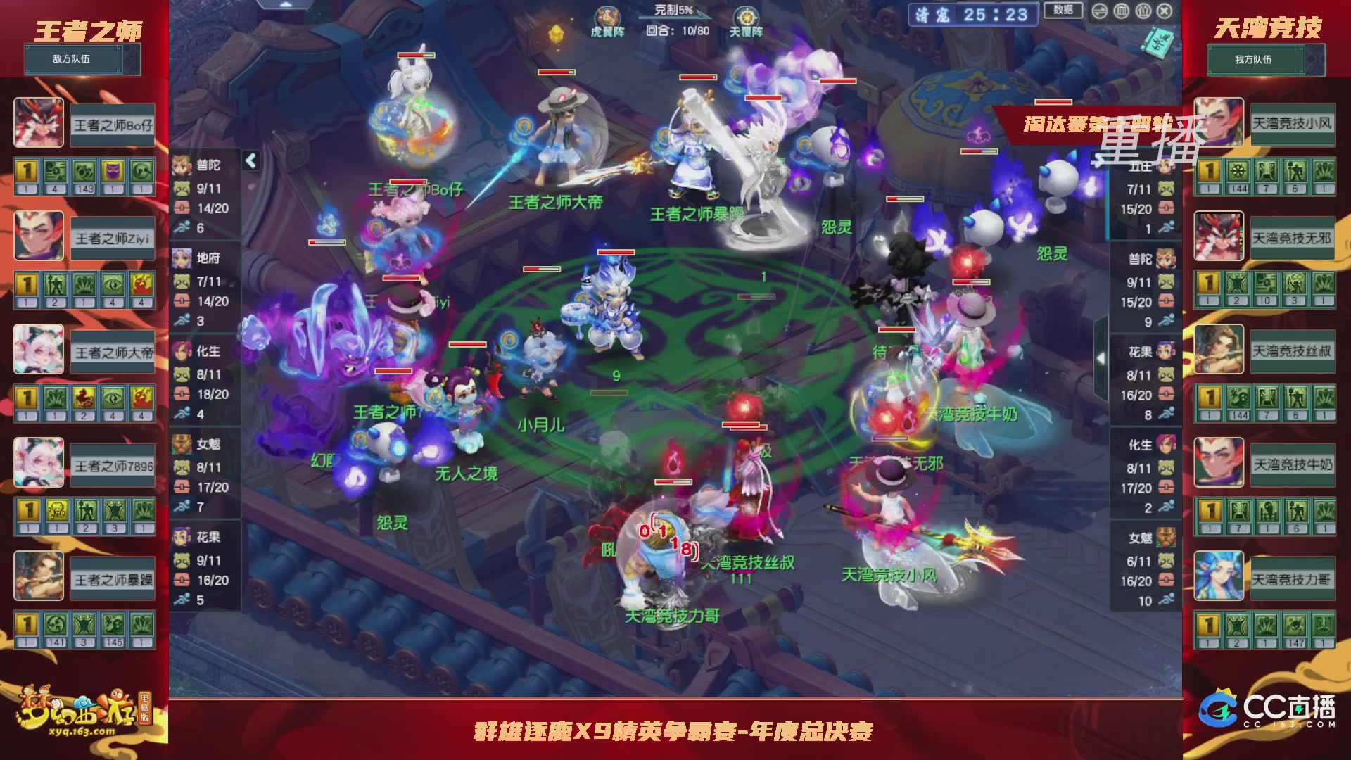 【重播】群雄逐鹿X9年度总决赛-淘汰赛