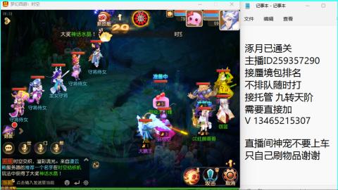 接九转蜃境托管~