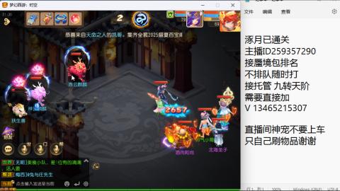 接九转蜃境托管~