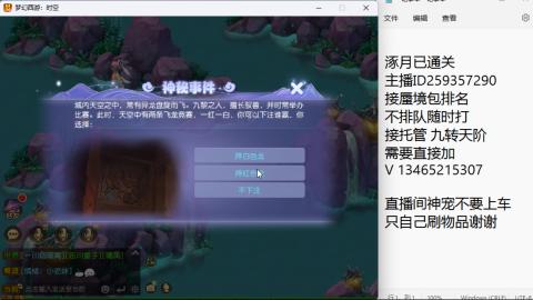 接九转蜃境托管~