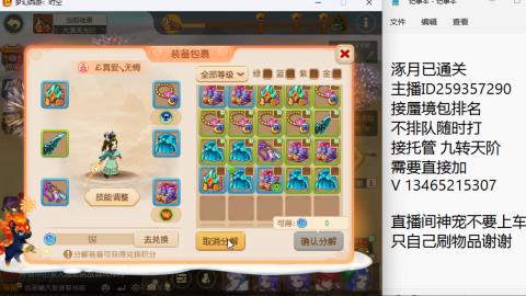 接九转蜃境托管~