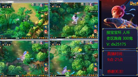 接宝宝环人环老区跑商抓鬼