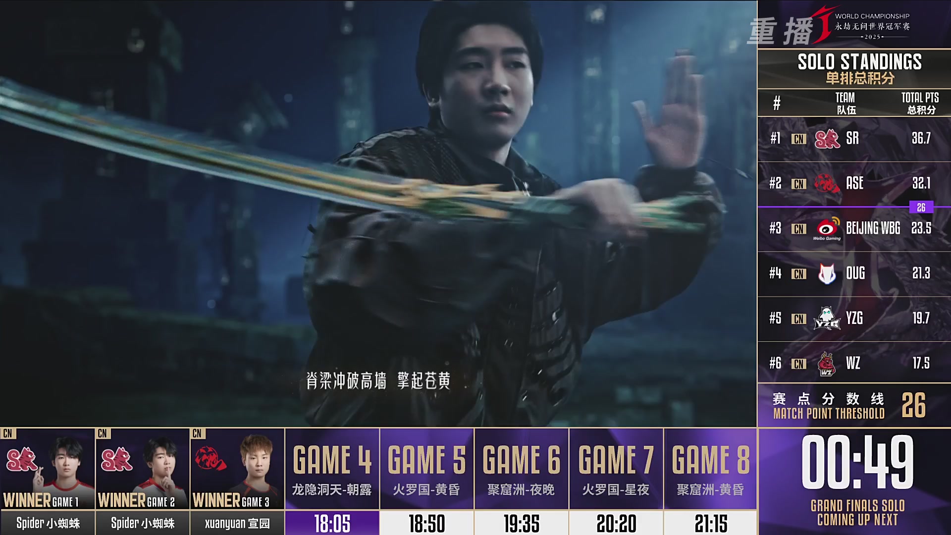 【重播】2025永劫无间 世界冠军赛