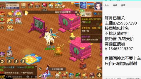 接九转蜃境托管~