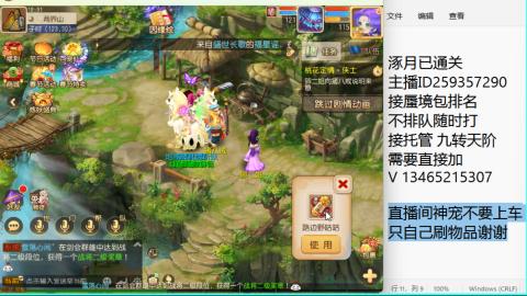 接九转蜃境托管~