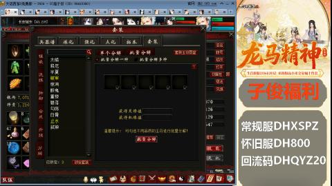 新服<龙马精神>新手码：DHXSPZ