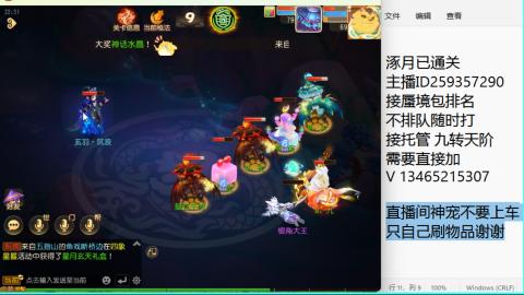 接九转蜃境托管~