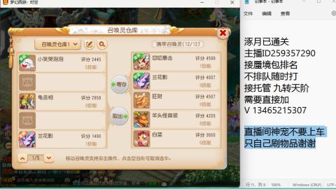 接九转蜃境托管~