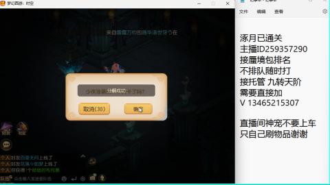 接九转蜃境托管~