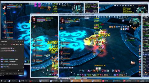 3组大二同时进行