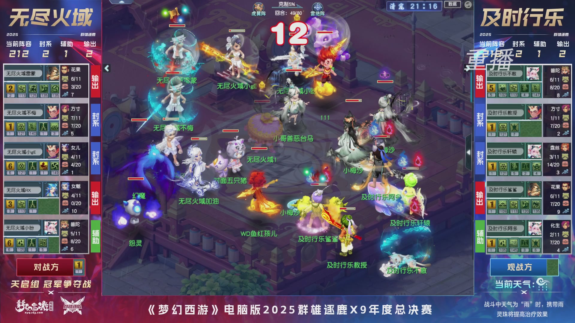 【重播】2025群雄逐鹿X9年度总决赛