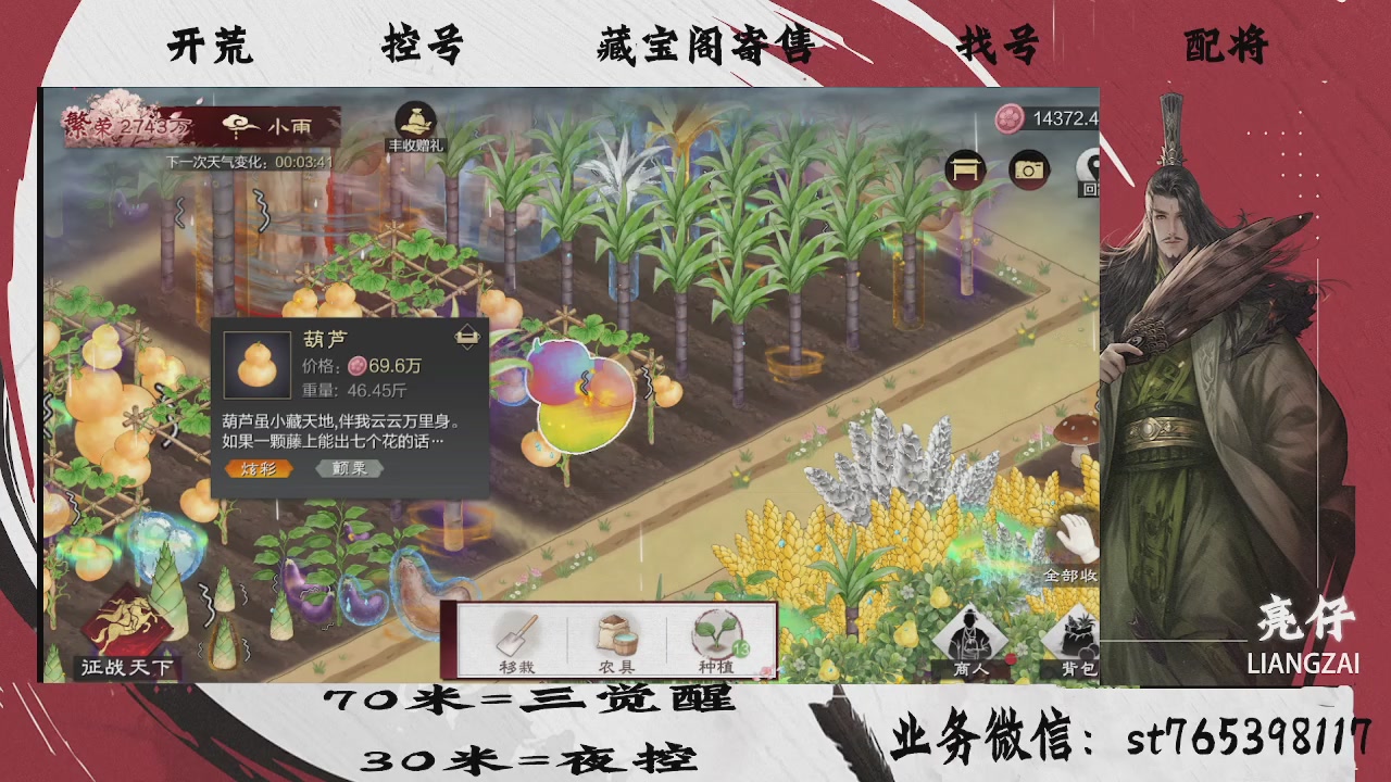 开荒滴滴，三觉70，夜控30