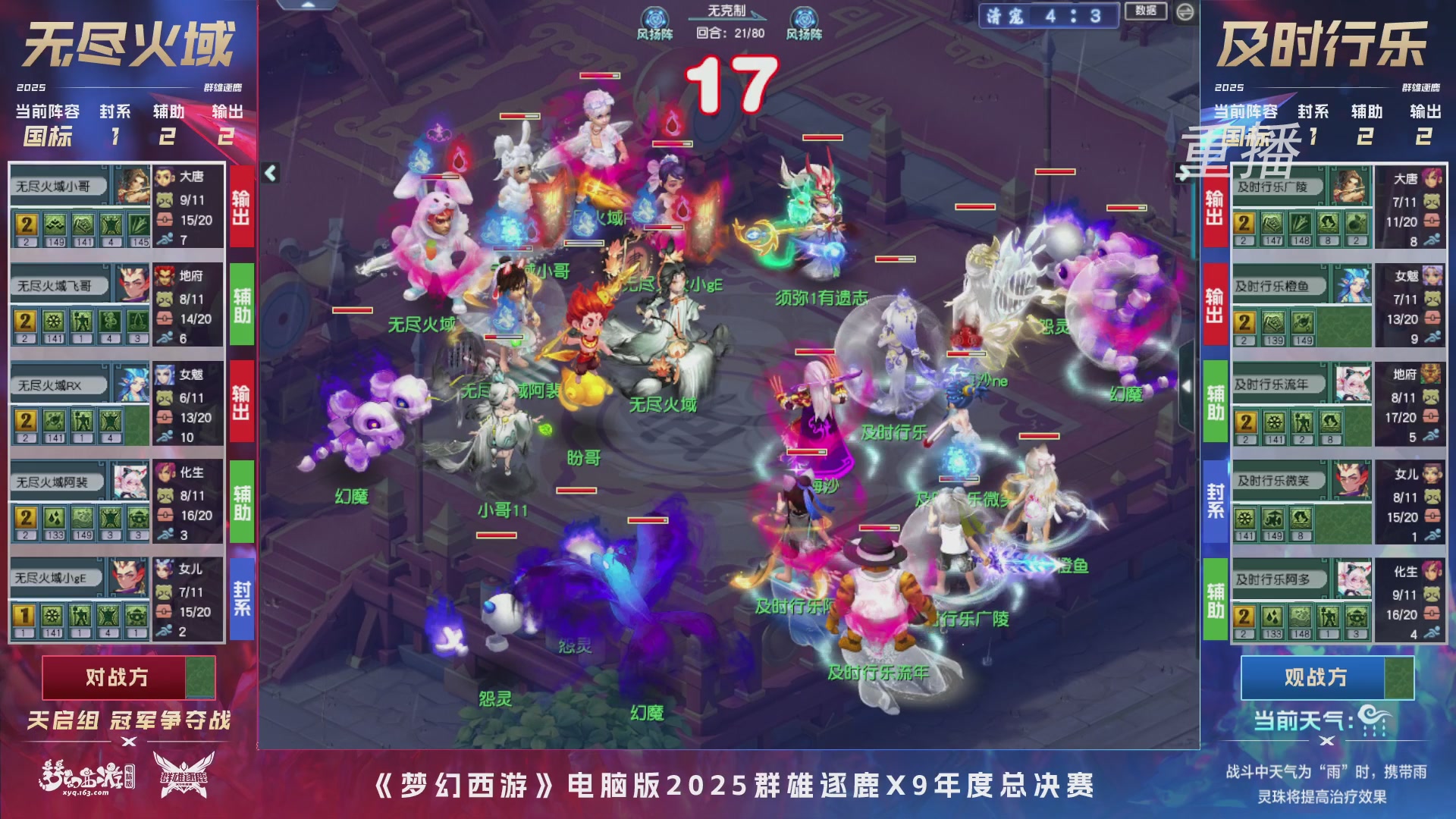 【重播】2025群雄逐鹿X9年度总决赛