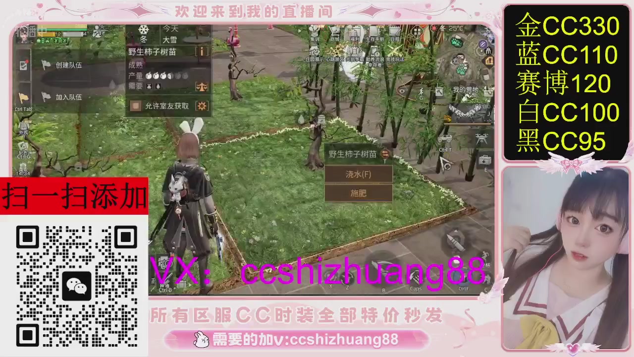 特价出所有区服CC时装现货。