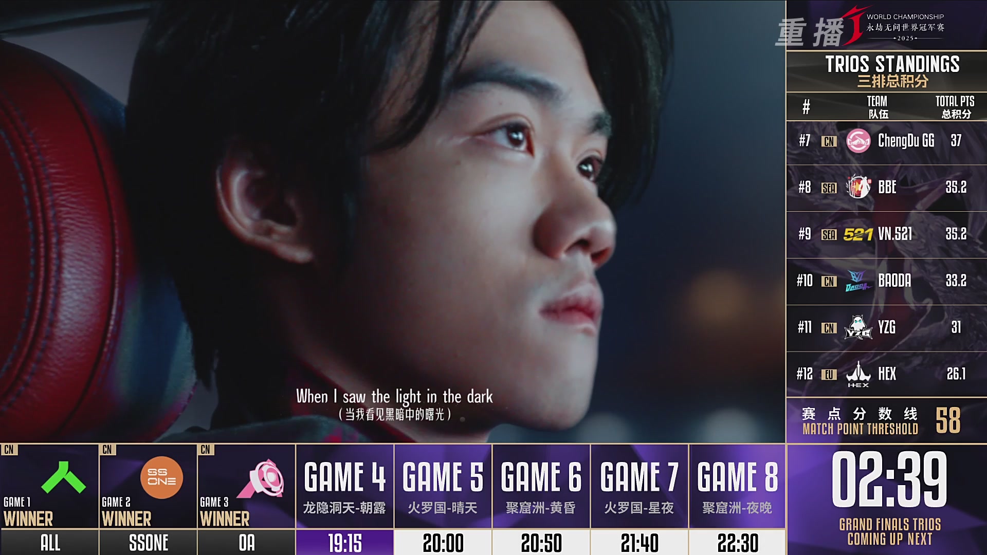 【重播】2025永劫无间 世界冠军赛