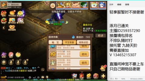 接九转蜃境托管~