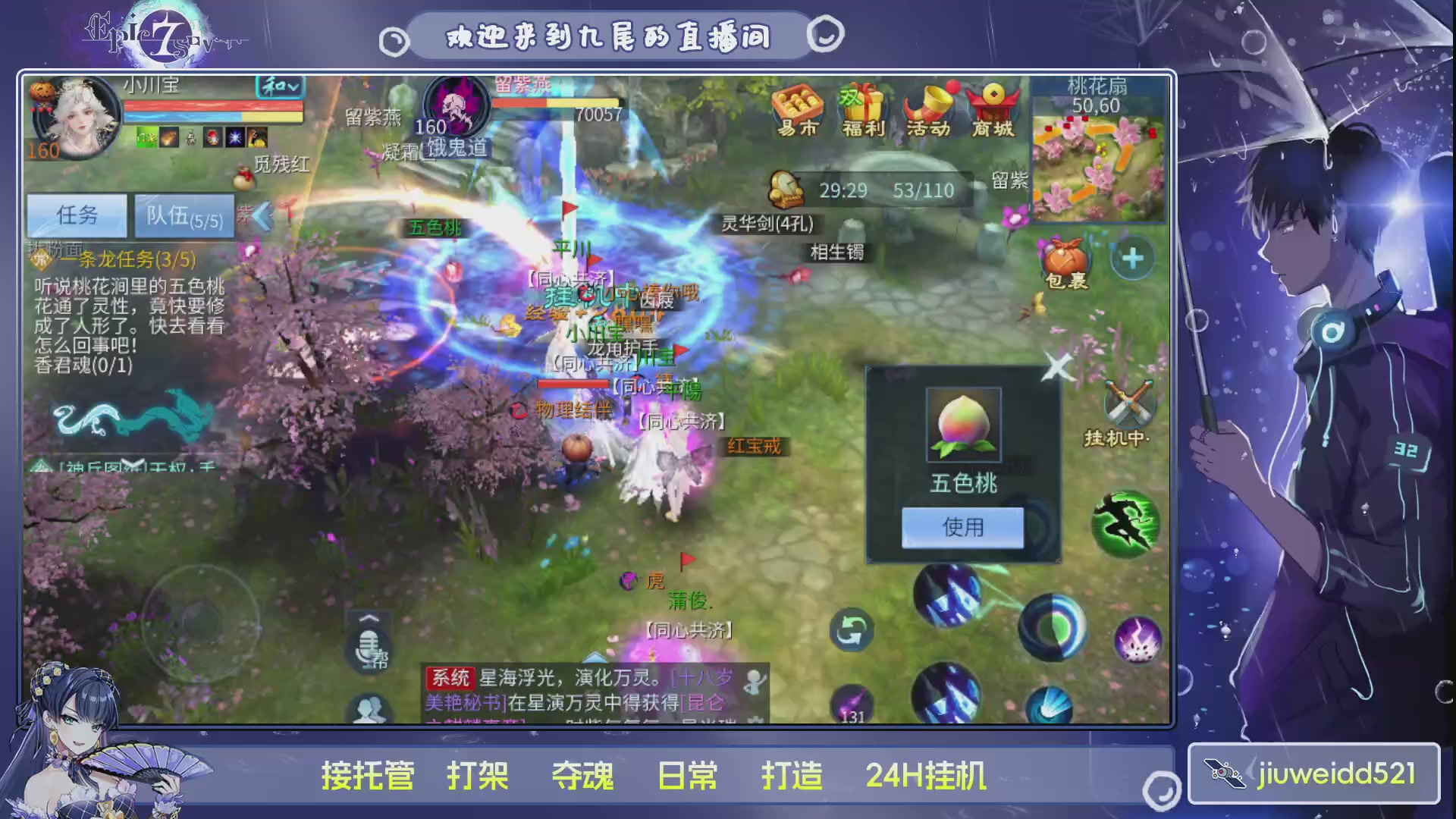 新人主播接托管