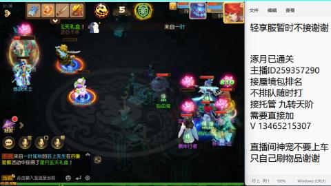 接九转蜃境托管~