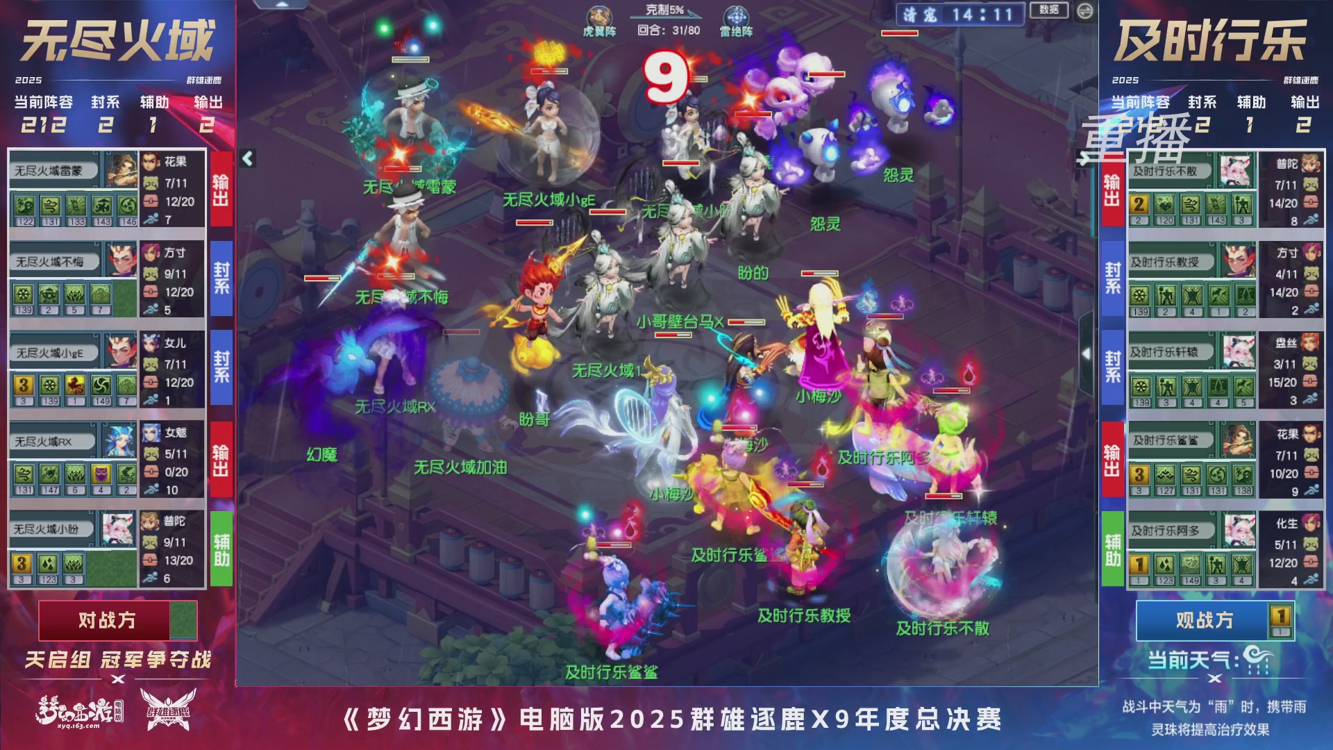 【重播】2025群雄逐鹿X9年度总决赛