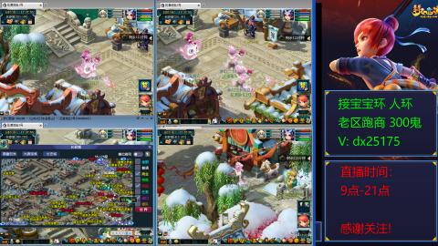 接宝宝环人环老区跑商抓鬼