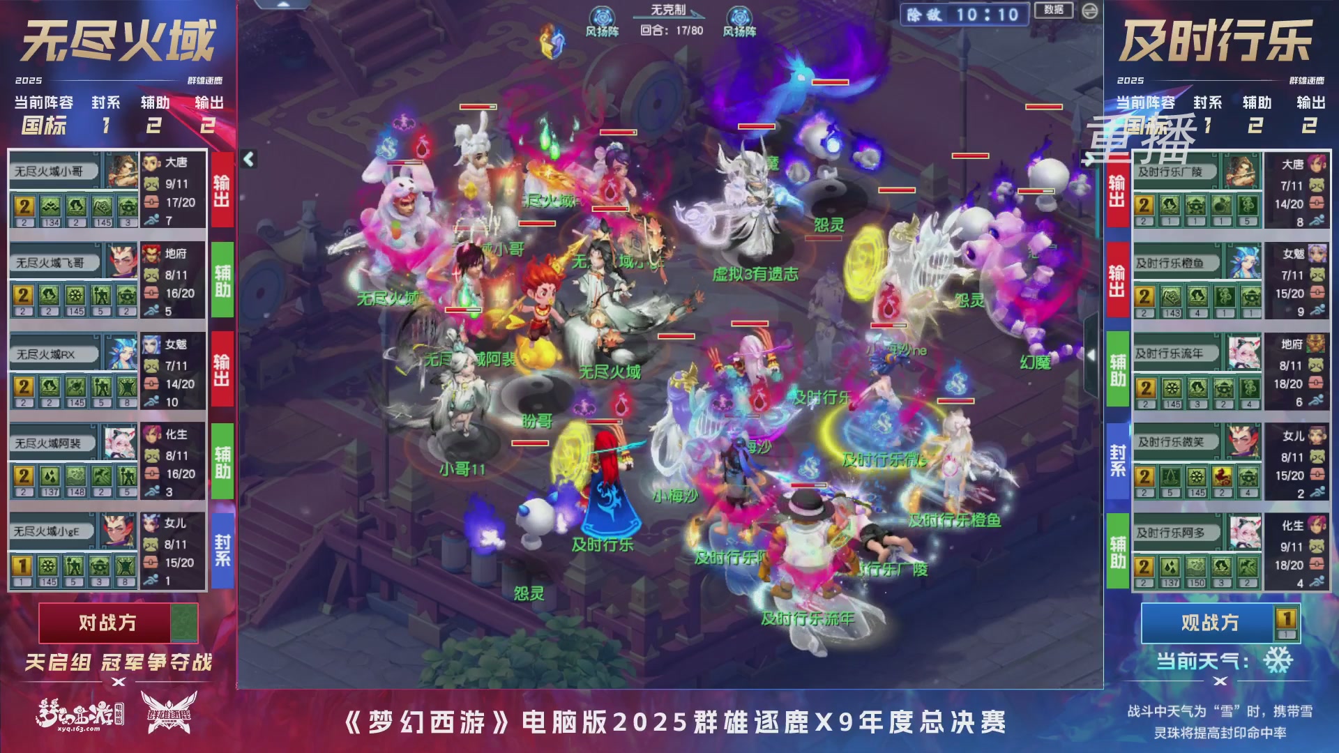 【重播】2025群雄逐鹿X9年度总决赛