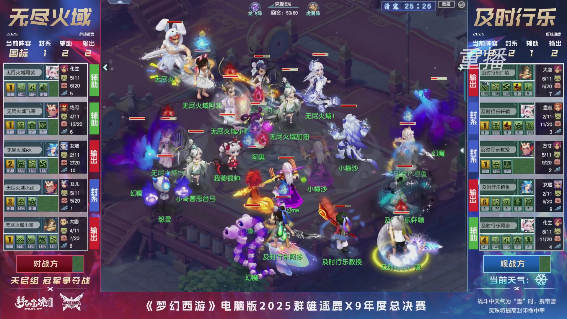 【重播】2025群雄逐鹿X9年度总决赛