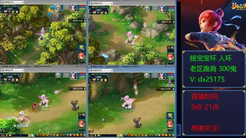 接宝宝环人环老区跑商抓鬼